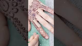 mehndi design simple back hand by hamna fashion geek