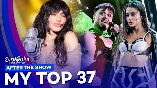 Eurovision 2023 | My Top 37 (After the Show)