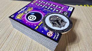 $2X100 MAGIC 8 BALL MD LOTTERY SCRATCH OFF TICKETS | FULL PACK! #Scratchers #scratchofftickets