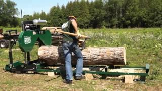 2013 HM126 Woodland Mills Portable Sawmill Promotional Video