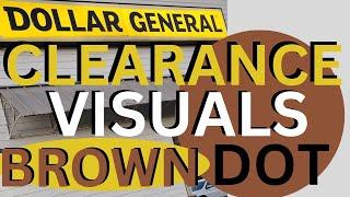 Dollar General Brown Dot Home Goods Clearance Event Visuals