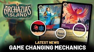 ARCHAZIA'S ISLAND | Dual-Ink Cards, Illusion, Vanish Mechanic, Disney Lorcana Future Sets and More!