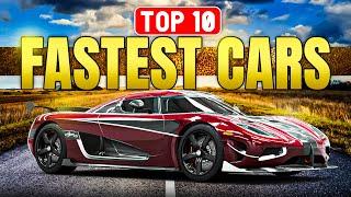 Top 10 Fastest Cars in the World 2024 | Fastest Cars on Earth Over 1200kmph