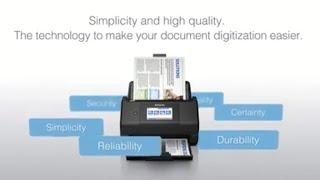 Epson WorkForce ES-580W®  Scanners | Easy Document Scanning