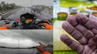 Day 1 - Arakkonam To Munnar In PURAVI CYCLONE  | 14 Hrs Ride In Heavy Rain|590 KMS| Enowaytion Plus