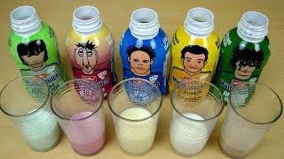 Cartoon Football Players Milk by Müller