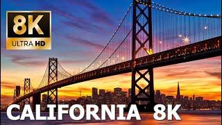 California 8K Ultra HD Drone Video – Beaches and landmarks