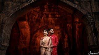 best maharashtrian traditional pre wedding shoot in satara | pune | 2022 sagar & janvi