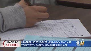 Safety Measures As Prosper ISD Students Begin Classes