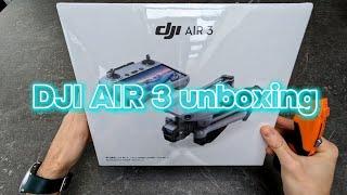 DJI Air 3 unboxing & Quick comparison to Mavic Mini