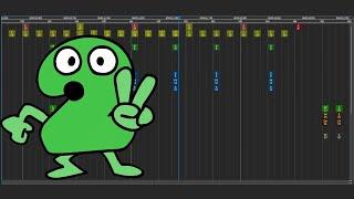 BFDI:TPOT intro on Minecraft Note Blocks