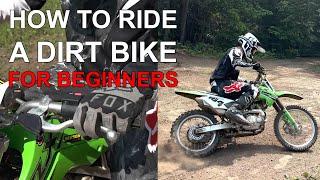 How To Ride A Dirt Bike For Beginners (Basics & Realtime Riding Explanation)