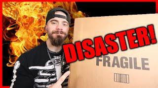 SCHECTER GUITAR UNBOXING ENDS IN DISASTER!