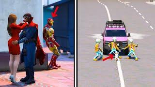 GTA V : MOM CHEAT WITH IRON-MAN |mohin op ! #gta5