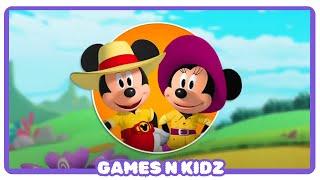 Mickey Mouse Clubhouse Dino Safari  Puzzles - Mickey & Friends - Disney Junior Kids Videos