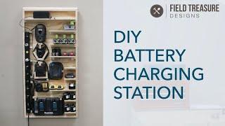 DIY Battery Charging Station