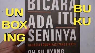 unboxing buku bicara itu ada seninya