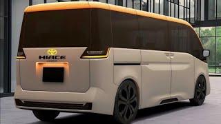 2025 Toyota Hiace Officially Revealed | More Modern and More Comfortable! Zara .S car info 