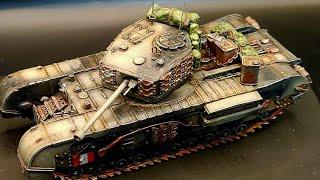 1/72 SS Model Resin Churchill Mark VII - Full Build Video