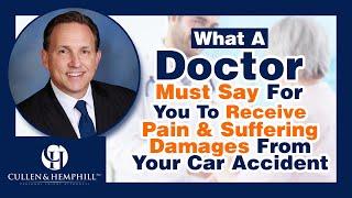 Want To Recover Pain and Suffering Damages After Florida Car Accident?