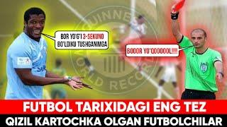 JUDAYAM ERTA QIZIL KARTOCHKA OLGAN 10-TA FUTBOLCHI YOHUD JUDA ERTA MAYDONNI TARK ETGAN FUTBOLCHILAR