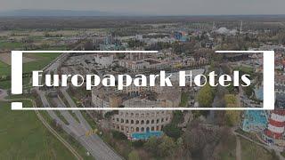 Europa-Park Hotels From The Sky | 4K |