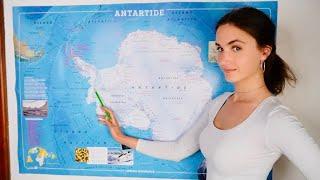 Una lezione glaciale | ASMR ITA | Geography Lesson ️ Antartide