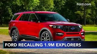 Ford to recall nearly 1.9M Explorer SUVs to secure trim pieces that can fly off in traffic