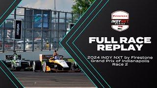 2024 Grand Prix of Indianapolis Race 2 | INDY NXT by Firestone Full Race Replay