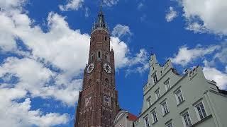 LANDSHUT/D:Hochfesteinläuten der Stadtpfarr- und Kollegiatstiftskirche St. Martin und Kastulus