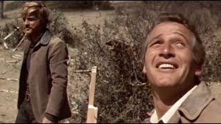 Paul Newman , Robert Redford  -  Sundance Kid (1969) Scenes | "Money Stays, You Go" | Westerns