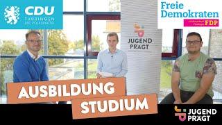 CDU und FDP über Ausbildung und Studium | Duell zur Wahl in Thüringen 2019