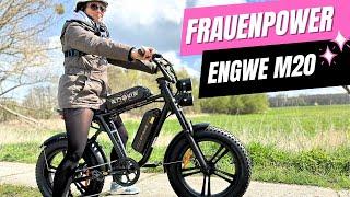  ENGWE M20 - EINE LADY GIBT VOLLGAS!  REVIEW  #ebike #fatbike #engwe #m20 #test #pedelec review