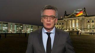 Thomas de Maizière: "we are interrogating a suspect, a lot suggests an attack"