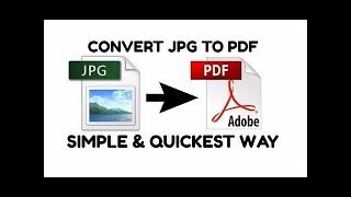 HOW TO CONVERT JPG TO PDF ONLINE