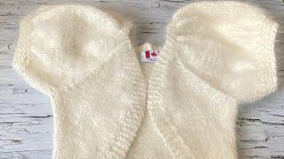 How to Knit Puff Sleeves Girls Bolero Top- Down Raglan Part 5 | Knitting Underarm June 21, 2024