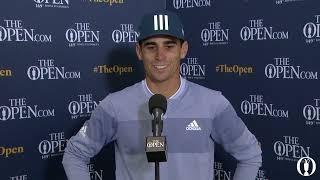 Joaquin Niemann 149th Open 1st Round Reaction