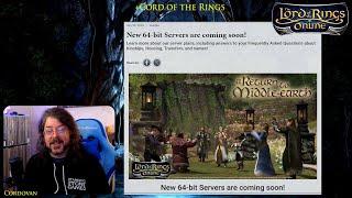 64 bit server FAQ and new Rowan/Lootbox Rewards - +Cord of the Rings - The Lord of the Rings Online