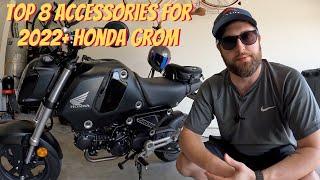 2022+ Honda Grom | My Top 8 Accessories