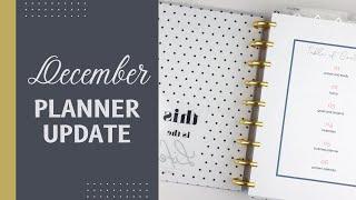 December Planner Update | Kendra Bork