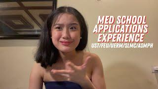 Medical School Applications 2022! (UST, FEU, UERM, SLMC, ASMPH)  | Cheenie Francisco (Philippines)