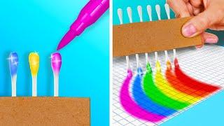 Genius Painting Techniques for Beginners :Drawing Tips & TikTok DIY Ideas For All Ages by 123 GO!LOL