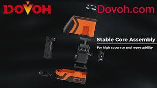 Dovoh 3x360 Professional Laser Level H3 360G Self Leveling Laser Level