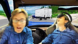 BeamNG but your dad drives 105 MPH