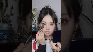 겨울이니까 스모키메이크업 trying Kpop idols smokey makeup #shorts