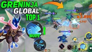 Greninja New Global Top Rank No.1 Build for Water Shuriken! Crazy Damage build | Pokemon unite