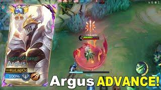 Argus VS Greedy Aggressive Enemy "Advance" Gameplay | Mobile Legends