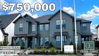 New Construction Homes in Dallas - Olivia Clarke Homes Fields Frisco, TX