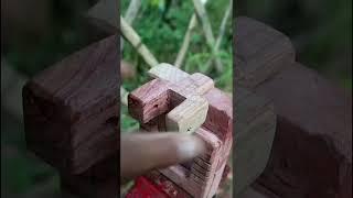 How to make wooden vegetables cutter ,Help for grandma #shorts