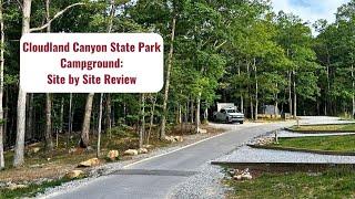 Cloudland Canyon Campground: Site by Site Video Tour and  Review